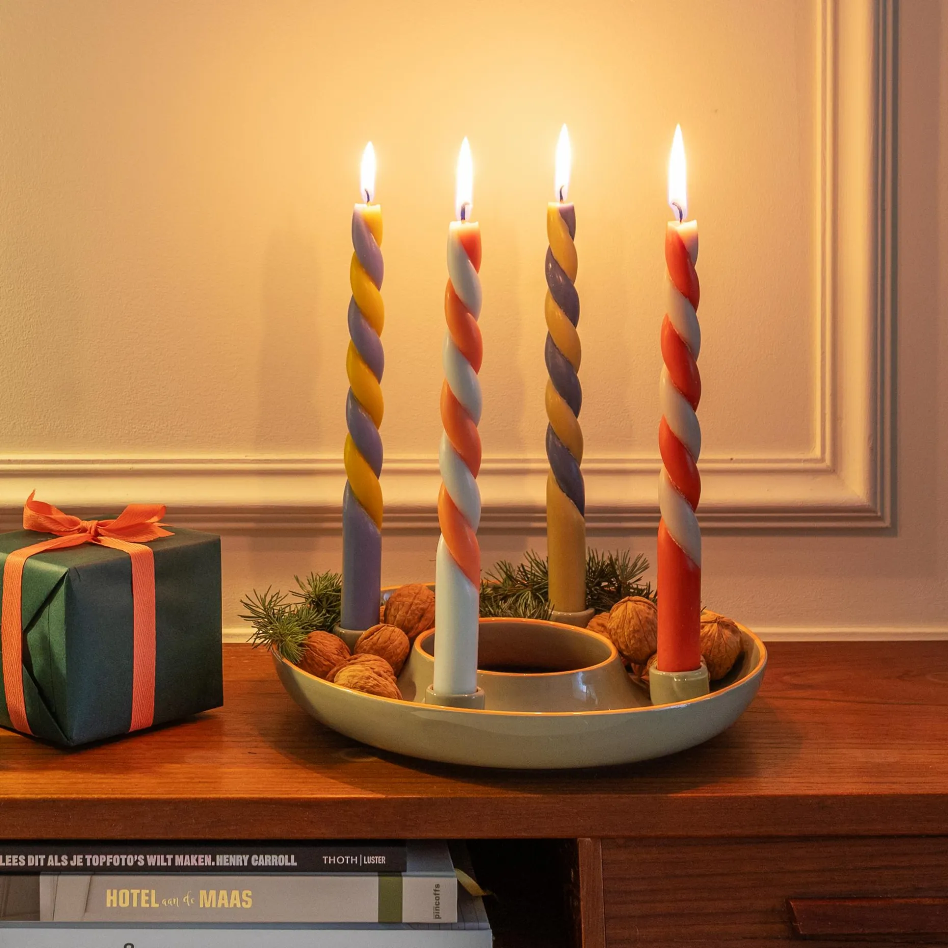 Adventskranzschale 'Lucia'