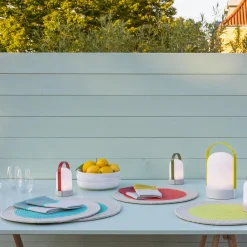 Baumwoll-Tischsets 'Mint', 2er-Set