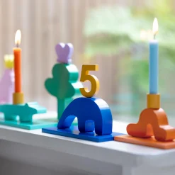 Geburtstagskerzen-Set 'Candy', 12er-Set