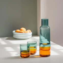 Glaskaraffe 'amber'