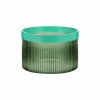 Glasschale Groove 'green'