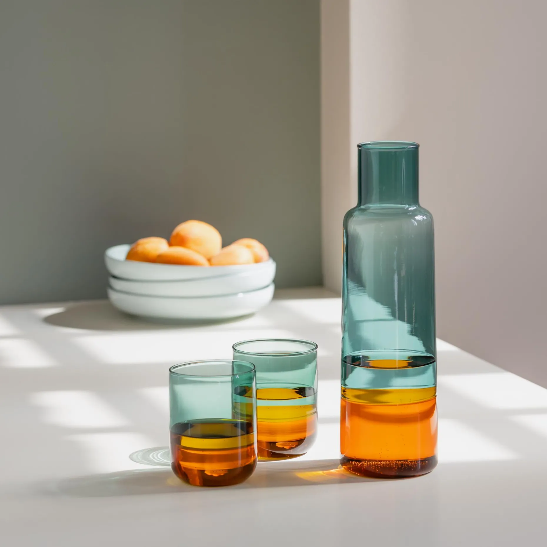 Gläser 'amber', 2er-Set