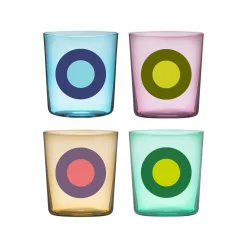 Gläser Dots, 4er-Set Nr. 2