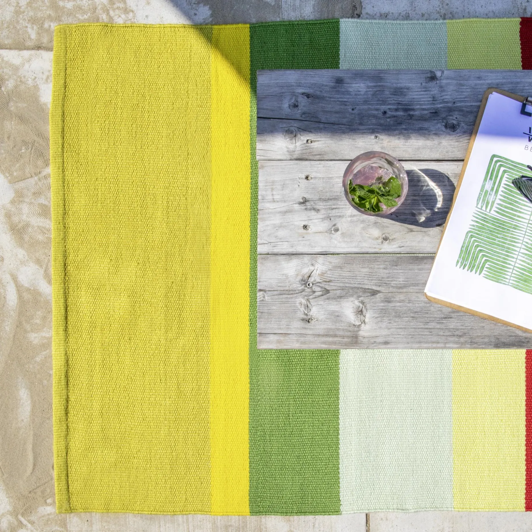 In- und Outdoor Teppich Rocco