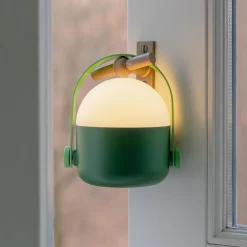 Leuchte Ole green