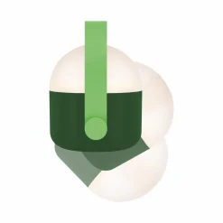 Leuchte Ole green