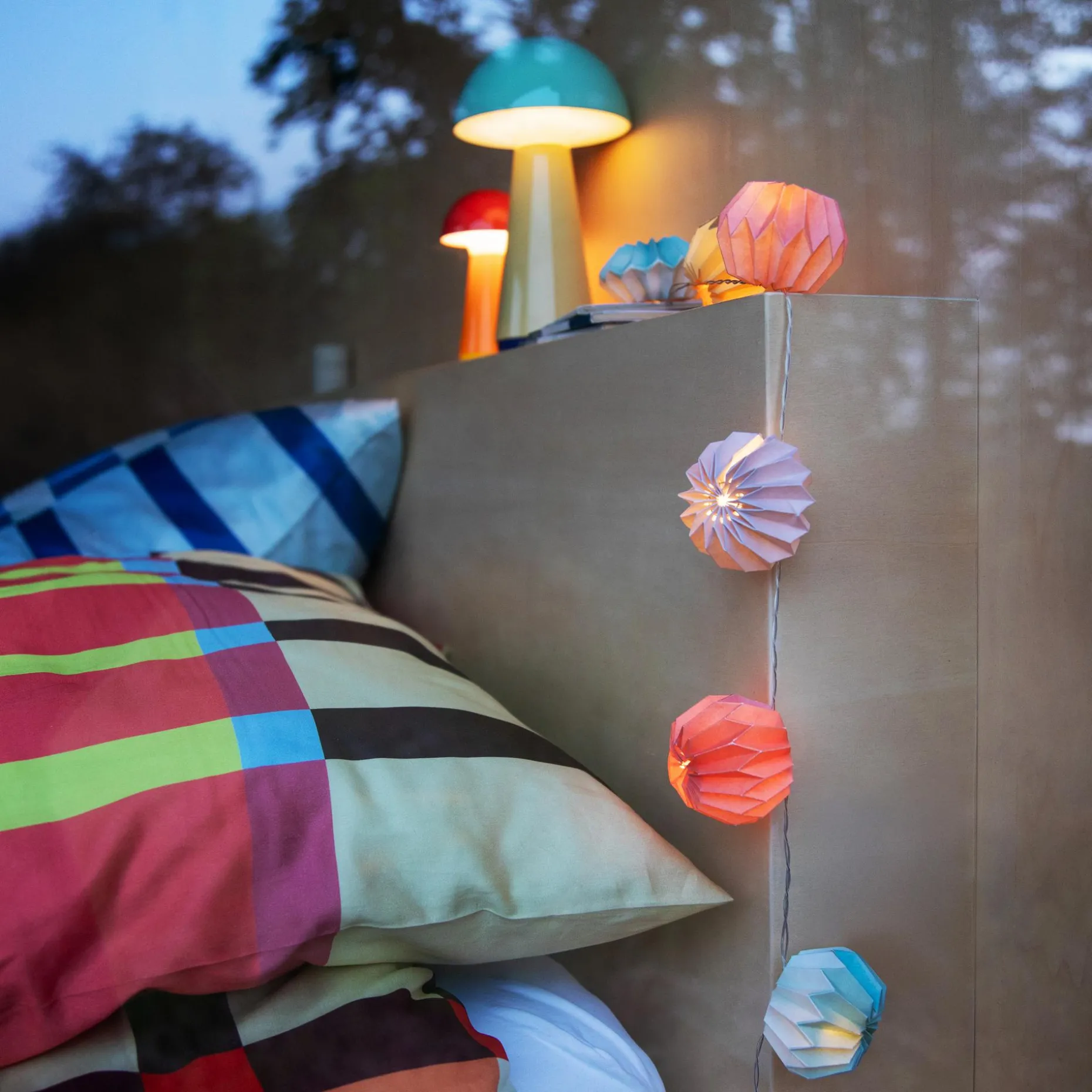 Papier Lichterkette Yazz