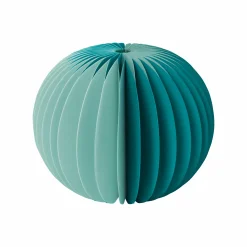 Papiervase 'Yuki' petrol