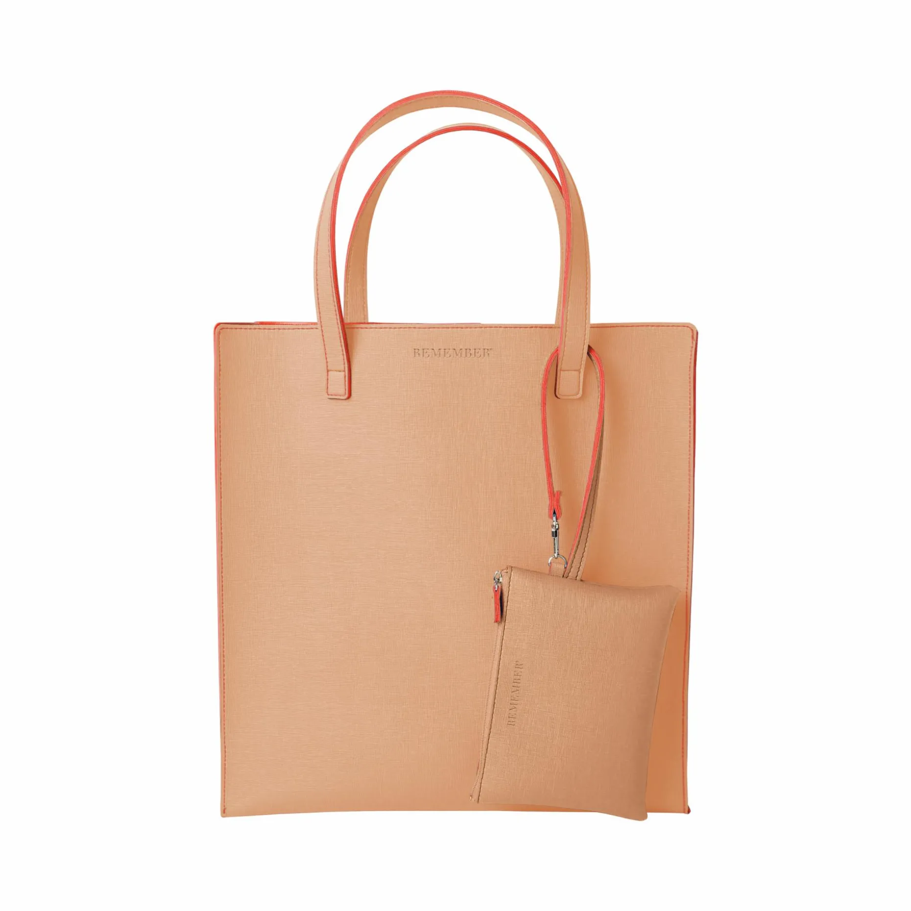 Shopper mit Pouch 'Terracotta'