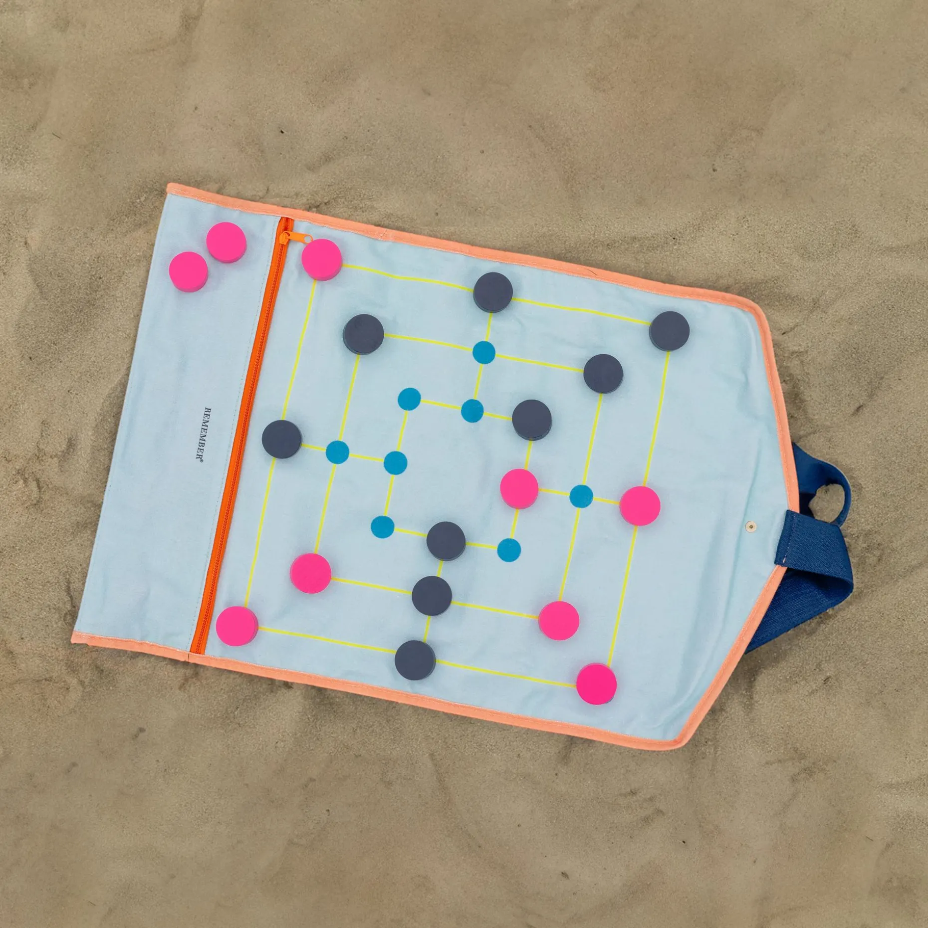 Textiles Brettspiel 'Roll-Up'