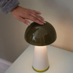 Tischleuchte 'Bob' olive