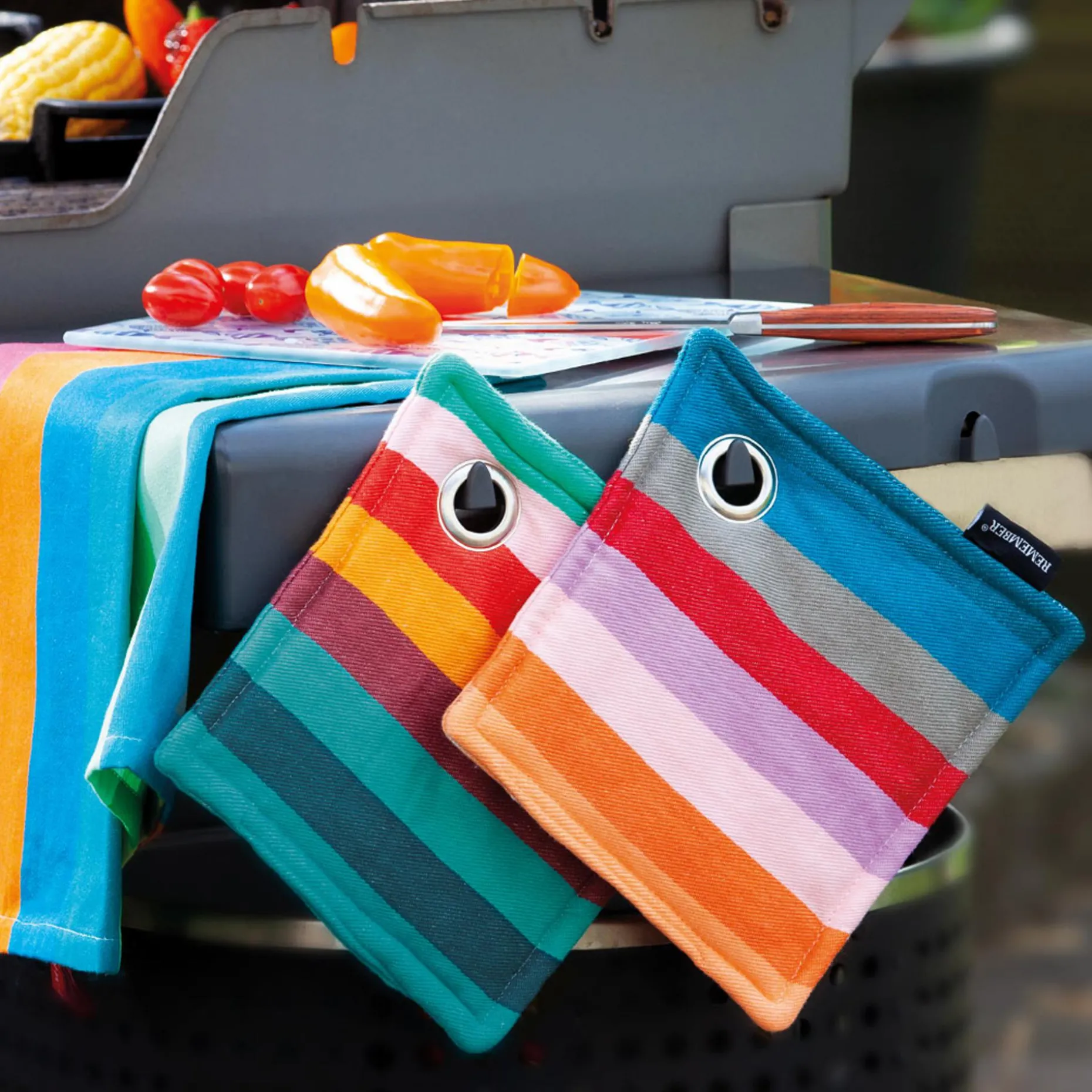Topflappen Nr. 2, 2er-Set