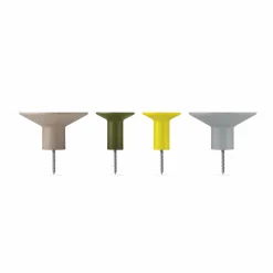 Wandhaken-Set 'Tulip', 4-tlg.